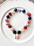 BASEBALL  Bubble Gum Necklace